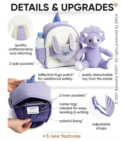 Quod est principale propositum puellarum schola backpacks bellus?