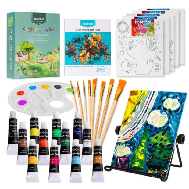 Estne Surge in Popularity of Canvas Painting Board Art Supplies Fueling Creativity et Augmentum in foro Artis?