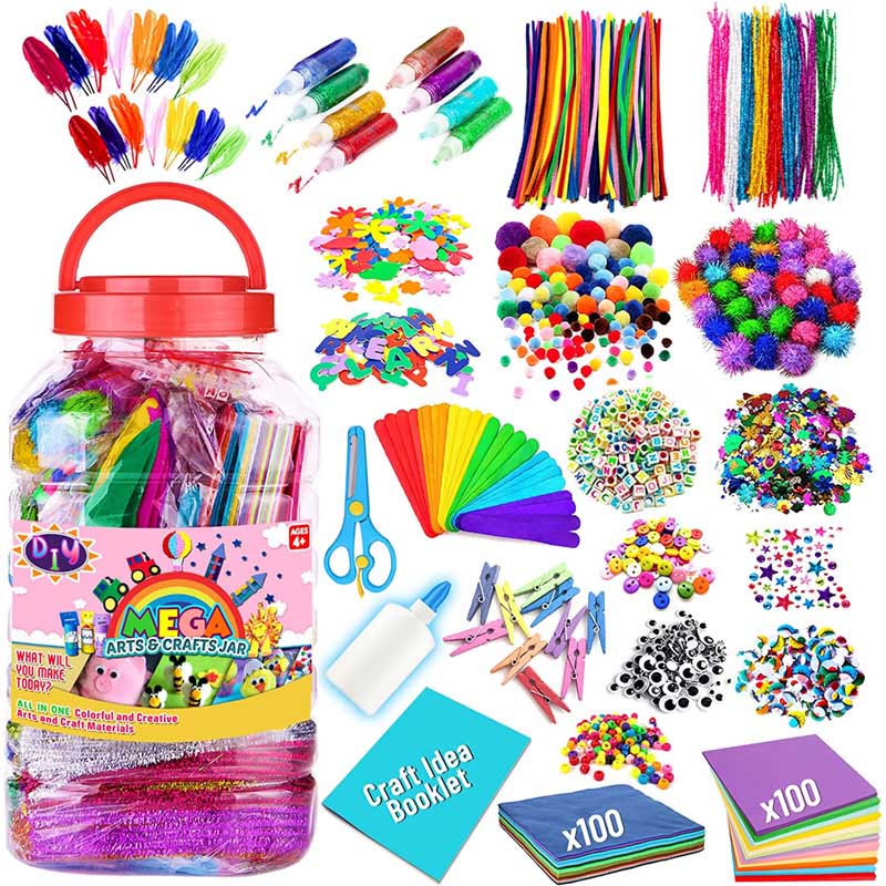 Quomodo Kids DIY Art Crafts auxilium promovere conscientiae environmental?