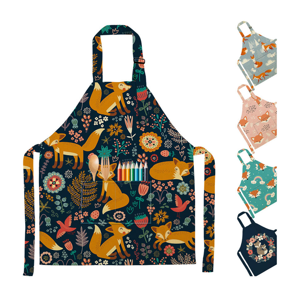 Bellus Currus Typographia Kids Apron