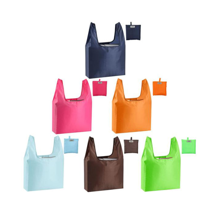 Foldable Shopping Bag Cum Zipper