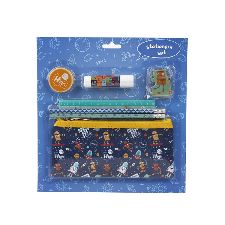 Design Pencil Bag Set Stacionarii Set