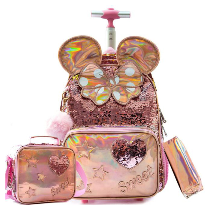 Kids Trolley Bag cum Back Strap