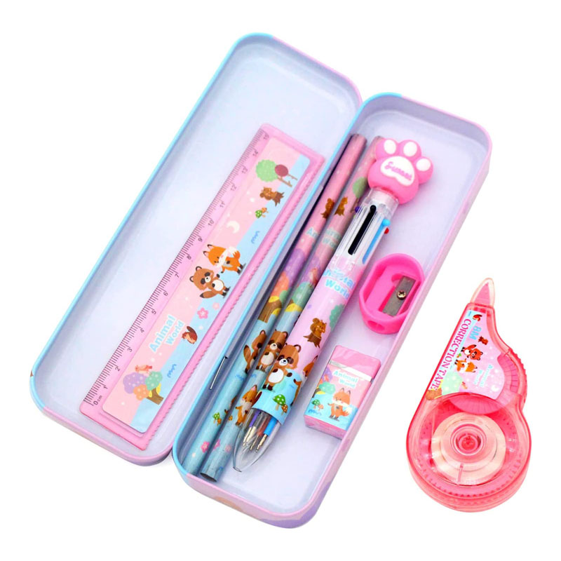Most Popular Pencil Case Stacionarii Set