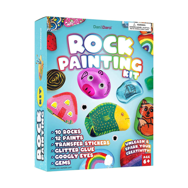 Rock Painting Kit Kids DIY Art Crafts